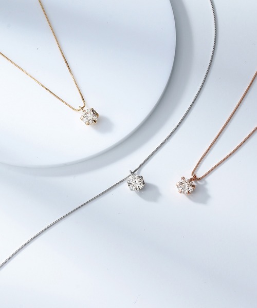 THE PLATINUM SELECT(ザ プラチナム セレクト)の「プラチナ ダイヤモンド ネックレス 0.3ct 鑑別カード付(ネックレス・レディース・シルバー・FREE)」の10枚目の写真