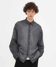 city | SHEER STRIPE SHIRTS(シャツ/ブラウス)