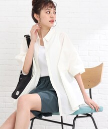 Cutie Blonde | BIGシルエット半袖シャツ(シャツ/ブラウス)