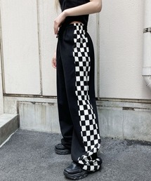 Figments | チェッカーサイドラインパンツ(その他パンツ)