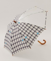 392 plusm(サンキューニプリュスエム)のUmbrella Kids 45 - gingham - 790143(長傘)