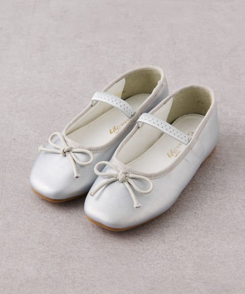 CIAOPANIC TYPY（チャオパニックティピー）の「【KIDS】バレエシューズ（バレエシューズ・キッズ・ブラック/シルバー/ゴールド・16/17/18/19/20/21）」の4枚目の写真