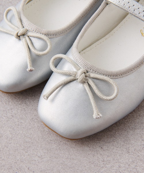 CIAOPANIC TYPY（チャオパニックティピー）の「【KIDS】バレエシューズ（バレエシューズ・キッズ・ブラック/シルバー/ゴールド・16/17/18/19/20/21）」の5枚目の写真