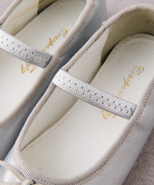 CIAOPANIC TYPY（チャオパニックティピー）の「【KIDS】バレエシューズ（バレエシューズ・キッズ・ブラック/シルバー/ゴールド・16/17/18/19/20/21）」の6枚目の写真