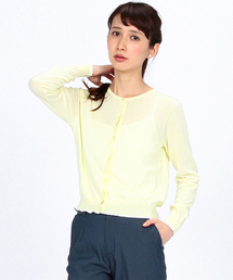 BEAMS LIGHTS Women's | BEAMS LIGHTS / ウォッシャブル配色カーディガン(カーディガン/ボレロ)