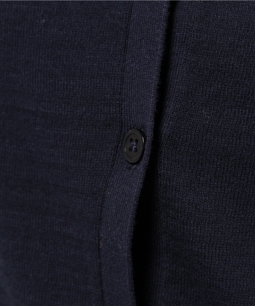 BEAMS LIGHTS Women's（ビームスライツ ウィメンズ）の「◎BEAMS LIGHTS / ウォッシャブル配色カーディガン（カーディガン/ボレロ・レディース・オフホワイト/イエロー/ネイビー・FREE）」の5枚目の写真