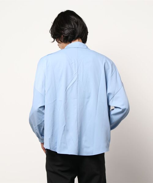 sevens（セブンズ）の「【sevens】スーパーオーバーサイズ　長袖シャツ（シャツ/ブラウス・メンズ・ホワイト/ブラック/グレー/ピンク/ブルー/その他1/ブラウン/その他3/ダークグリーン/その他2/チャコールグレー・MEDIUM/LARGE/X-LARGE/FREE）」の12枚目の写真