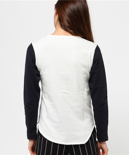 OUTLET(アウトレット)の「【Ciaopanic】RUSSELL別注ベースボールTEE(NYC)(Tシャツ/カットソー・レディース・ホワイト/ネイビー・FREE)」の5枚目の写真