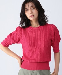 BARNYARDSTORM | BARNYARDSTORM / コンパクト透かし編みニット(ニット/セーター)