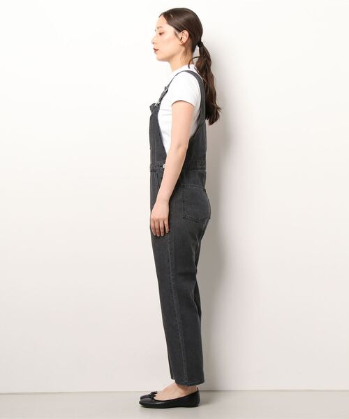 ehka sopo（エヘカソポ）の「デニムオーバーオール（サロペット/オーバーオール・レディース・ネイビー/ブルー/ブラック・ﾌﾘ-）」の15枚目の写真