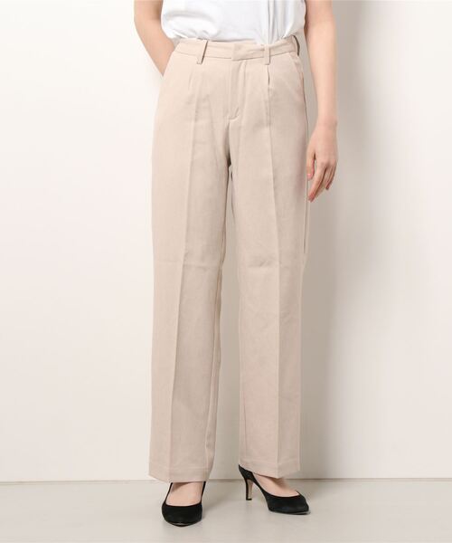 KOBE LETTUCE（コウベレタス）の「センタープレスストレートパンツ（その他パンツ・レディース・ネイビー/グレー/ベージュ・M/S）」の17枚目の写真