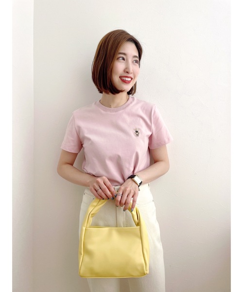 jumelle（ジュメロ）の「カラーハンドバッグ（ハンドバッグ・レディース・ピンク・FREE）」の14枚目の写真