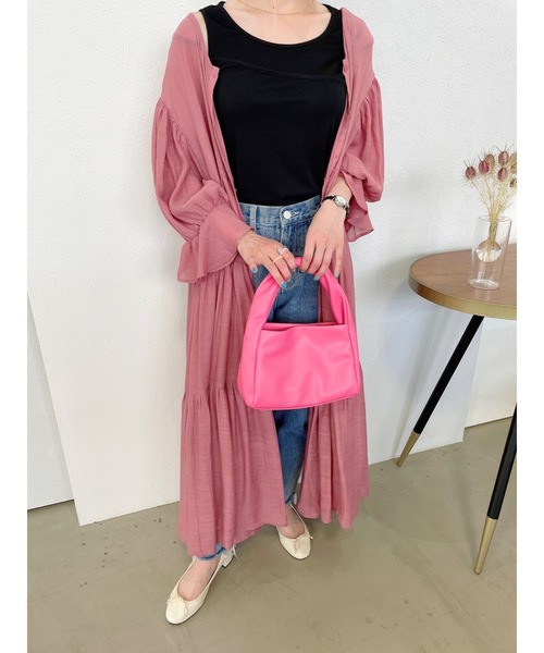 jumelle（ジュメロ）の「カラーハンドバッグ（ハンドバッグ・レディース・ピンク・FREE）」の13枚目の写真