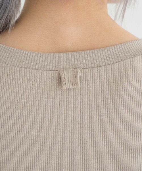 Kastane(カスタネ)の「【サイズ展開あり】袖スリットテレコティアードワンピース(ワンピース・レディース・ブラック/ブルー/オレンジ/グレー系その他・2/1)」の12枚目の写真