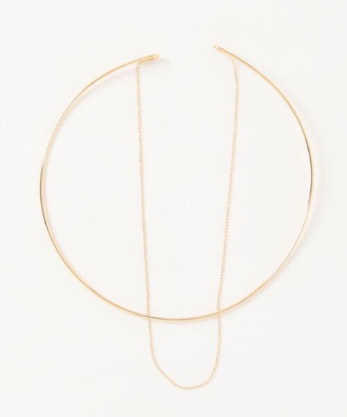 SASKIA DIEZ/MELTING NECKLACE CHOKER GOLD