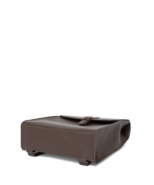 VitaFelice（ヴィータフェリーチェ）の「サッチェルリュックサック（バックパック/リュック・レディース・ブラウン/ダークブラウン/ブラック・FREE）」の13枚目の写真