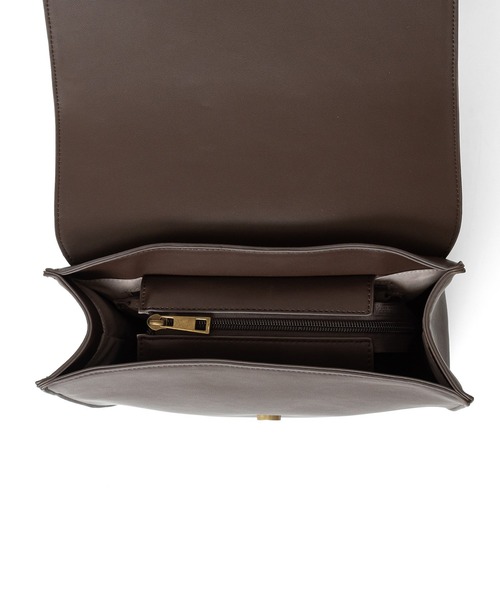 VitaFelice（ヴィータフェリーチェ）の「サッチェルリュックサック（バックパック/リュック・レディース・ブラウン/ダークブラウン/ブラック・FREE）」の9枚目の写真