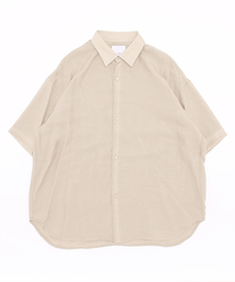 Lui's | キュプラ混ハイツイスト5分袖無双シャツ(シャツ/ブラウス)