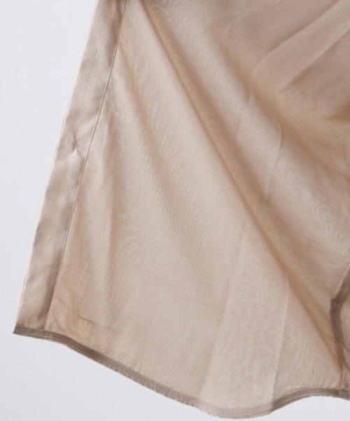 Lui's（ルイス）の「キュプラ混ハイツイスト5分袖無双シャツ（シャツ/ブラウス・メンズ・ブラック/ベージュ/グリーン・FREE）」の21枚目の写真