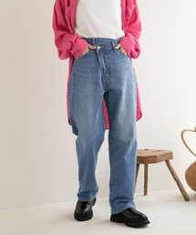 LOWRYS FARM | ＣＯＮＥ／アシメデニムパンツ　344646(デニムパンツ)