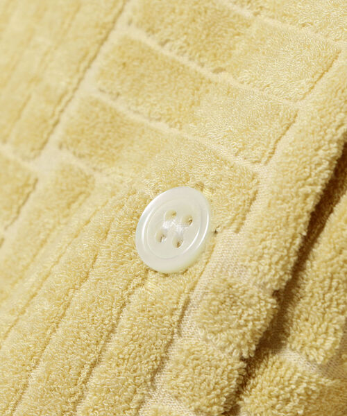 Ray BEAMS（レイビームス）の「Ray BEAMS / パイル ジャカード ハーフスリーブ シャツ（シャツ/ブラウス・レディース・イエロー/ケリー・ONE SIZE）」の14枚目の写真