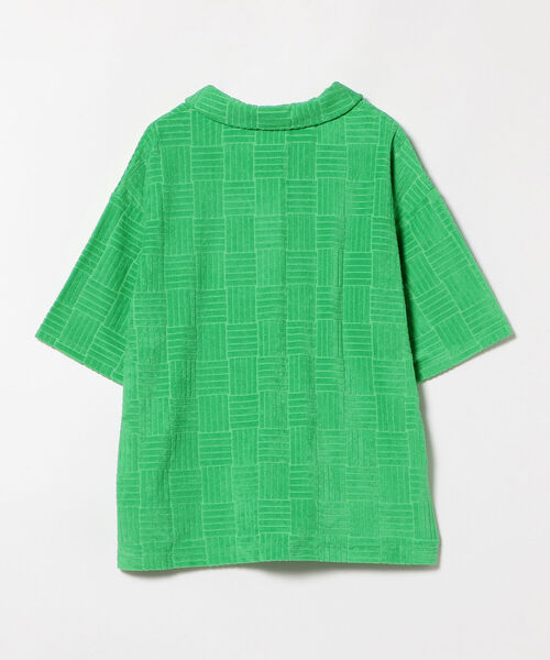 Ray BEAMS（レイビームス）の「Ray BEAMS / パイル ジャカード ハーフスリーブ シャツ（シャツ/ブラウス・レディース・イエロー/ケリー・ONE SIZE）」の17枚目の写真