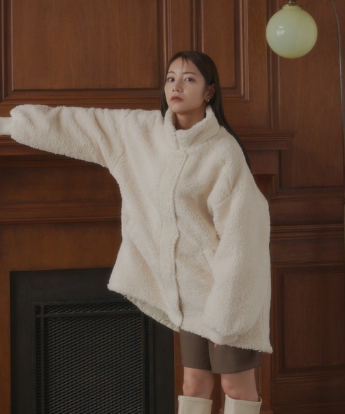 オーバーボアコート（ダウンジャケット/コート）｜VANNIE U