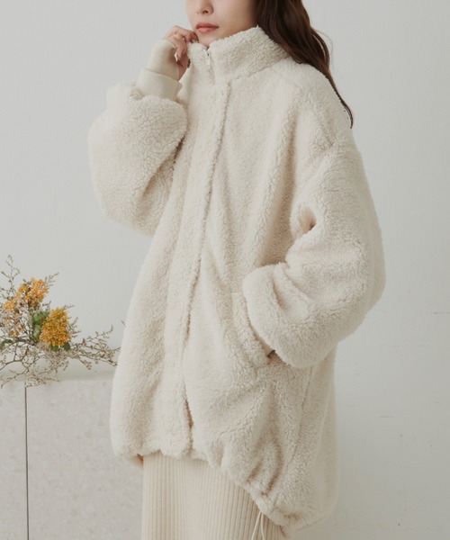 オーバーボアコート（ダウンジャケット/コート）｜VANNIE U