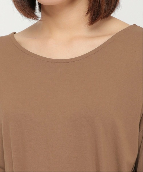 ikka(イッカ)の「リボン使いプルオーバー(Tシャツ/カットソー・レディース・ブラウン/ピンク・L/M)」の14枚目の写真