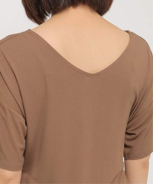 ikka(イッカ)の「リボン使いプルオーバー(Tシャツ/カットソー・レディース・ブラウン/ピンク・L/M)」の15枚目の写真