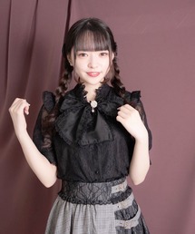 シアーリボンレースTOPS