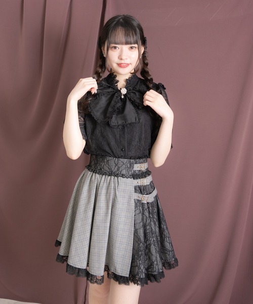 ROJITA(ロジータ)の「シアーリボンレースTOPS(シャツ/ブラウス・レディース・ホワイト/パープル/ブラック・FREE)」の20枚目の写真
