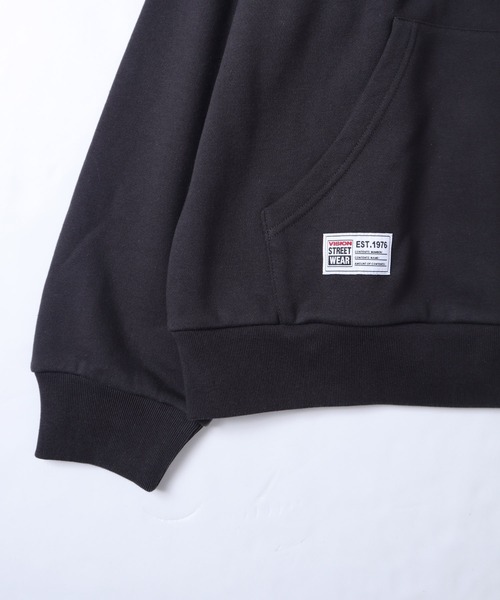 VISION STREET WEAR(ヴィジョンストリートウェア)の「【VISION STREET WEAR】ビッグシルエット グラフィックタイガー刺繍 スウェットパーカー / プルオーバーパーカー(パーカー・レディース・チャコールグレー/ライトグレー/パープル/ブラウン・MEDIUM/LARGE/X-LARGE)」の9枚目の写真