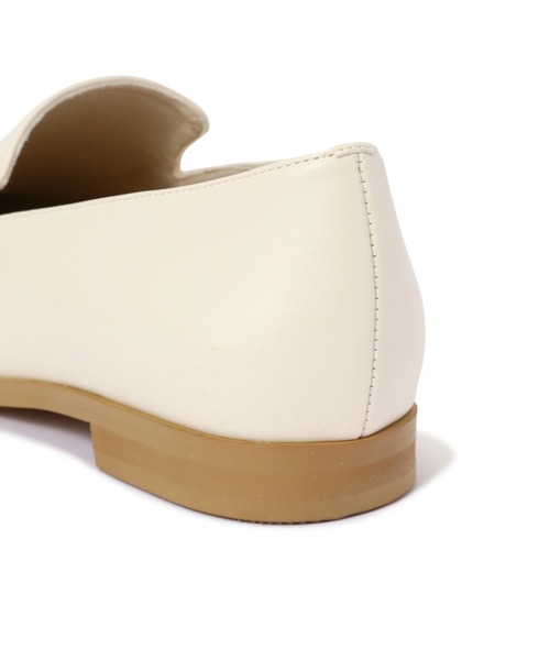 ROSE BUD（ローズバッド）の「スクエアトゥローファー（ローファー・レディース・ブラック/ホワイト・37/38/36）」の5枚目の写真