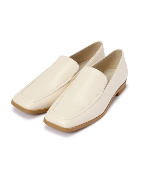 ROSE BUD（ローズバッド）の「スクエアトゥローファー（ローファー・レディース・ブラック/ホワイト・37/38/36）」の6枚目の写真