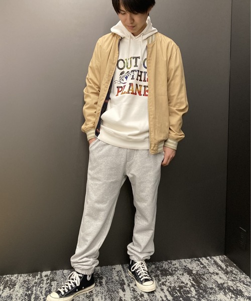 SCOTCH&SODA（スコッチアンドソーダ）の「グラフィック フーディ【167221】（スウェット・メンズ・オフホワイト/グリーン・MEDIUM/LARGE/SMALL）」の15枚目の写真
