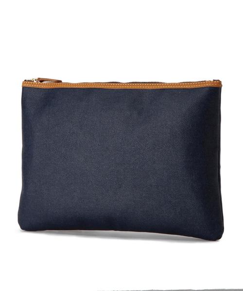 green label relaxing(グリーンレーベルリラクシング)の「□AP DENIM PVC ドキュメントケース(クラッチバッグ・メンズ・ネイビー・フリー)」の2枚目の写真