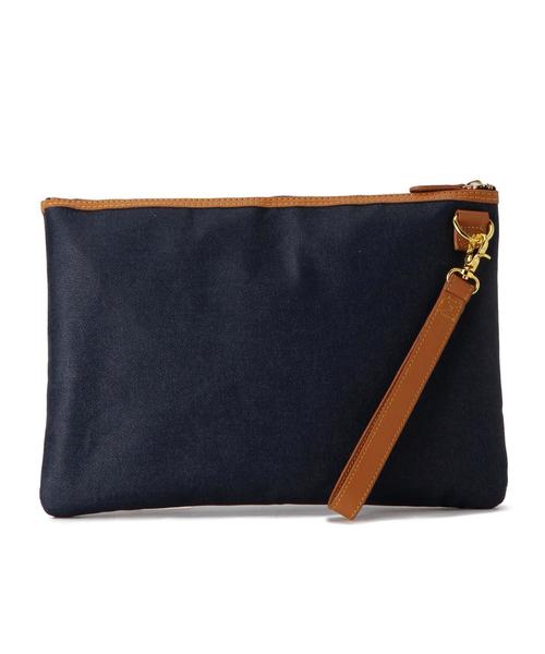 green label relaxing(グリーンレーベルリラクシング)の「□AP DENIM PVC ドキュメントケース(クラッチバッグ・メンズ・ネイビー・フリー)」の3枚目の写真