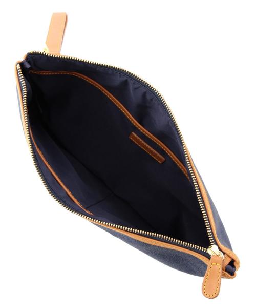 green label relaxing(グリーンレーベルリラクシング)の「□AP DENIM PVC ドキュメントケース(クラッチバッグ・メンズ・ネイビー・フリー)」の6枚目の写真