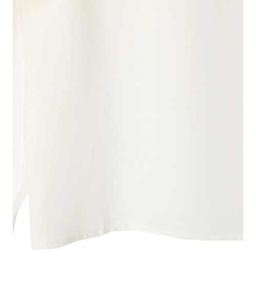 DURAS（デュラス）の「２ＷＡＹオープンショルダーシアーブラウス（シャツ/ブラウス・レディース・ホワイト/ブラック・FREE）」の13枚目の写真