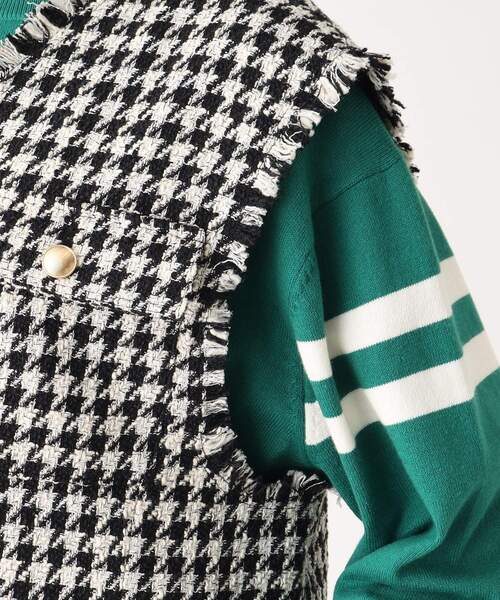 チドリツイードベスト