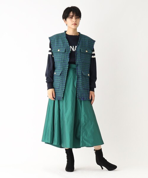 チドリツイードベスト