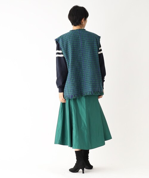 チドリツイードベスト