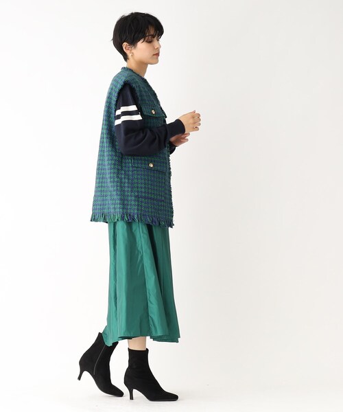 チドリツイードベスト