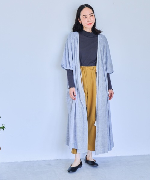 studio CLIP（スタディオクリップ）の「【みんなのリクエストパンツ】テーパードパンツ（その他パンツ・レディース・ブラック/カーキ/その他7/ボルドー/マスタード/モカ/ライトベージュ・SMALL/MEDIUM/LARGE/X-LARGE/XX-LARGE/XXX-LARGE）」の11枚目の写真