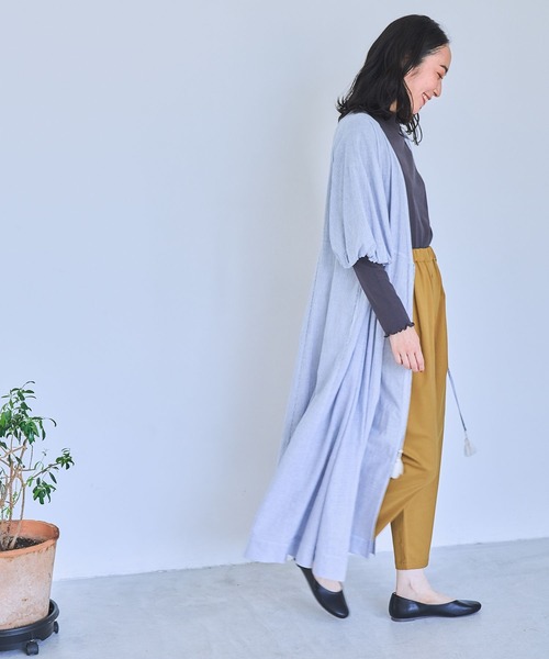 studio CLIP（スタディオクリップ）の「【みんなのリクエストパンツ】テーパードパンツ（その他パンツ・レディース・ブラック/カーキ/その他7/ボルドー/マスタード/モカ/ライトベージュ・SMALL/MEDIUM/LARGE/X-LARGE/XX-LARGE/XXX-LARGE）」の12枚目の写真