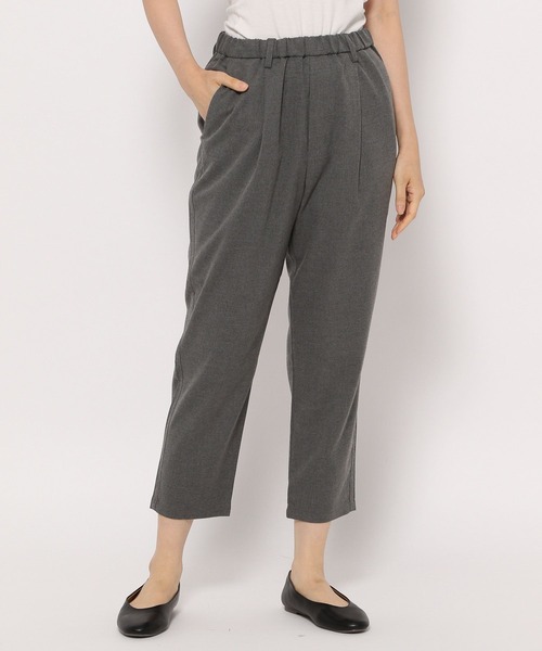 studio CLIP（スタディオクリップ）の「【みんなのリクエストパンツ】テーパードパンツ（その他パンツ・レディース・ブラック/カーキ/その他7/ボルドー/マスタード/モカ/ライトベージュ・SMALL/MEDIUM/LARGE/X-LARGE/XX-LARGE/XXX-LARGE）」の16枚目の写真