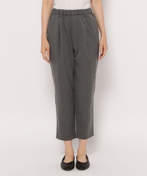 studio CLIP（スタディオクリップ）の「【みんなのリクエストパンツ】テーパードパンツ（その他パンツ・レディース・ブラック/カーキ/その他7/ボルドー/マスタード/モカ/ライトベージュ・SMALL/MEDIUM/LARGE/X-LARGE/XX-LARGE/XXX-LARGE）」の18枚目の写真