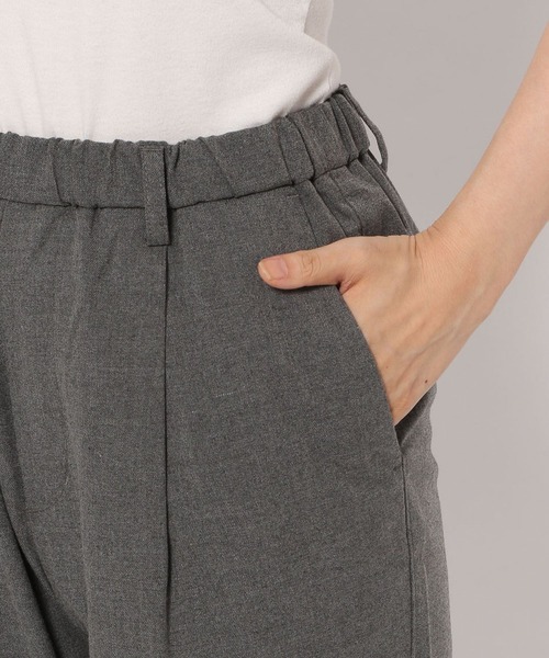 studio CLIP（スタディオクリップ）の「【みんなのリクエストパンツ】テーパードパンツ（その他パンツ・レディース・ブラック/カーキ/その他7/ボルドー/マスタード/モカ/ライトベージュ・SMALL/MEDIUM/LARGE/X-LARGE/XX-LARGE/XXX-LARGE）」の22枚目の写真