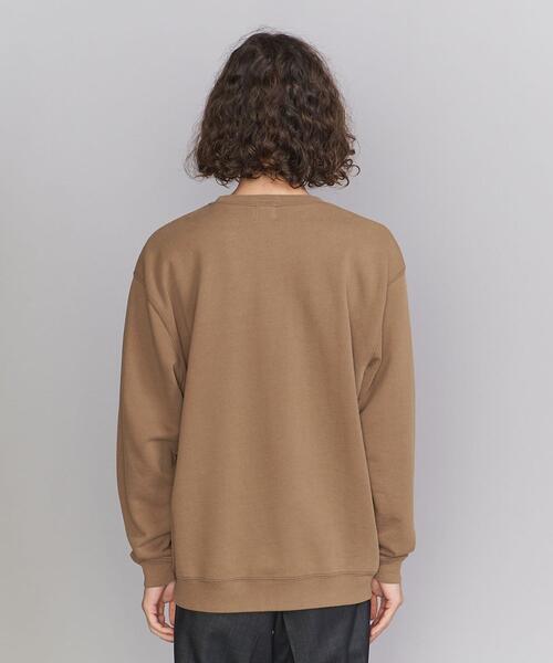 HEAR MY NAME（ヒアマイネーム）の「【別注】 ＜HEARMYNAME＞ LOGO SWEAT/スウェット（スウェット・メンズ・ナチュラル/ブラック/ブラウン・L/M/XL）」の8枚目の写真